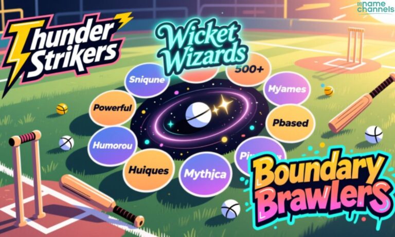 500+ Best Cricket Team Names [Unique, Powerful, & Fun Ideas]