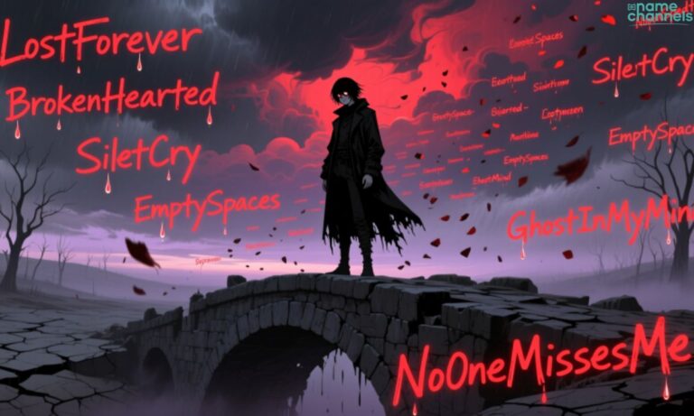 500+ Bold Sad Usernames for Heartbreak, Emo Vibes, and Emotional Expression