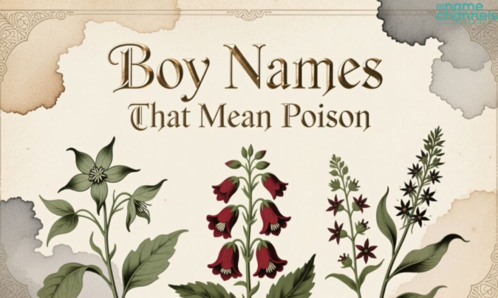 Boy Names That Mean Poison