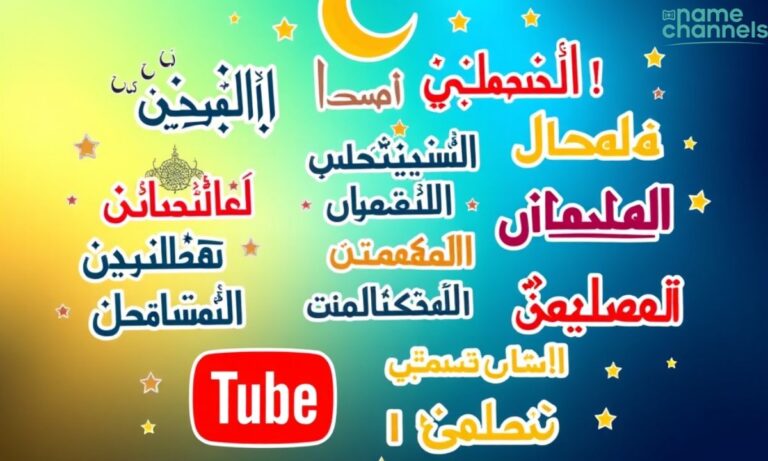 Catchy Islamic YouTube Names