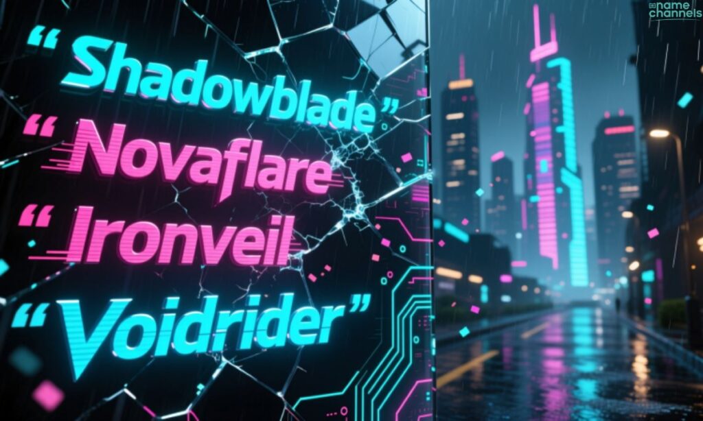 Cool Gaming Names for Legends