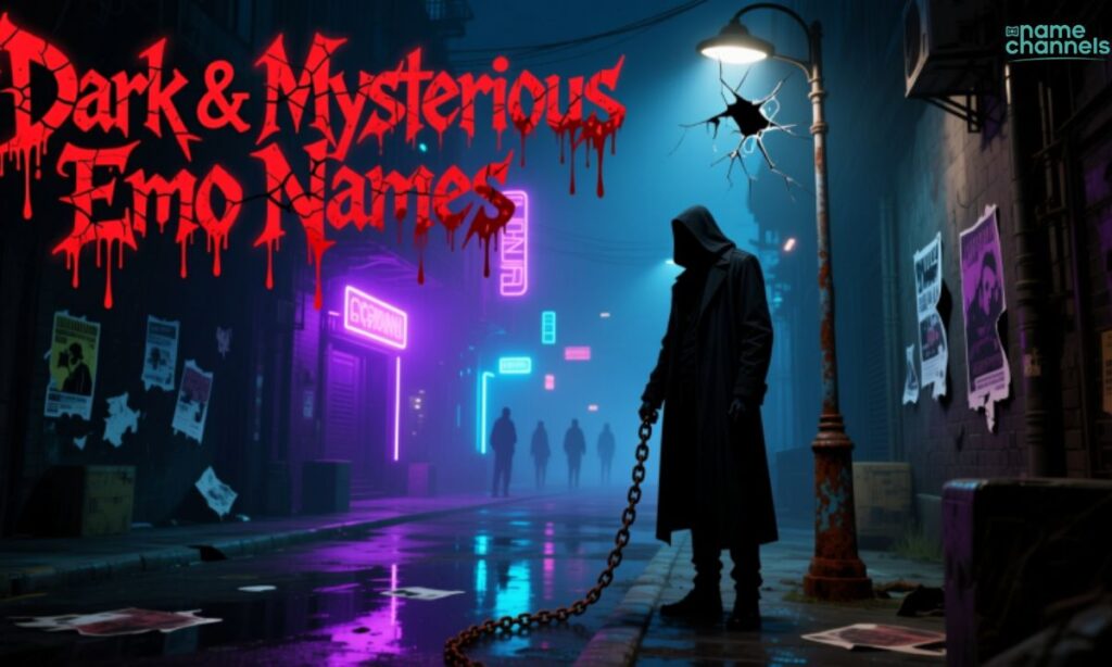 Dark & Mysterious Emo Names