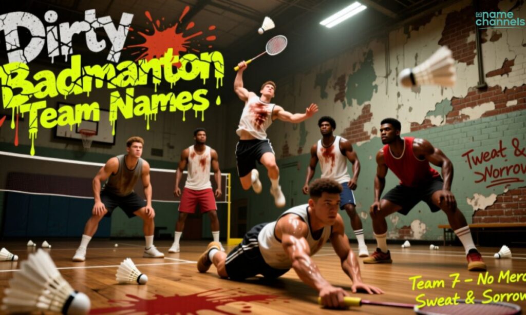 Dirty Badminton Team Names