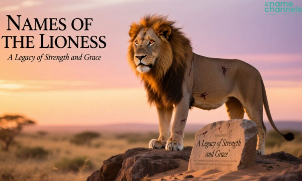 Pretty Lioness Names