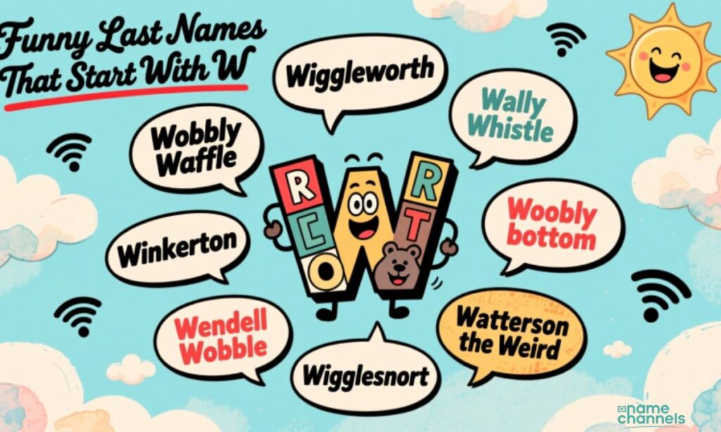 Funny Last Names That Start With W