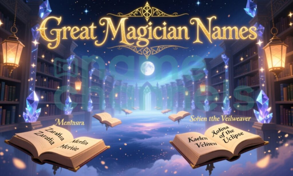 Great Magician Names