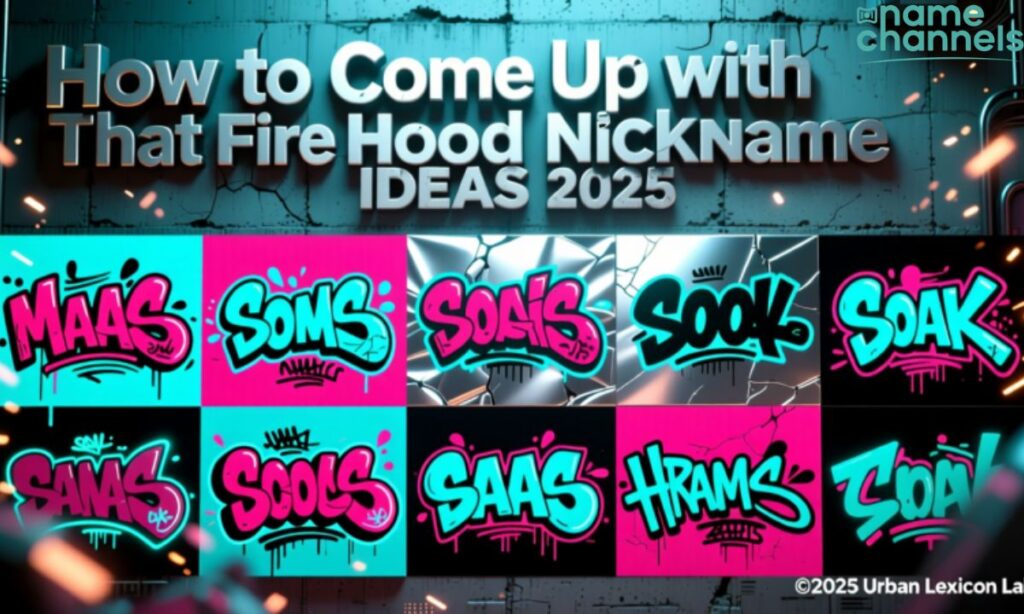 How to Come Up with That Fire Hood Nickname