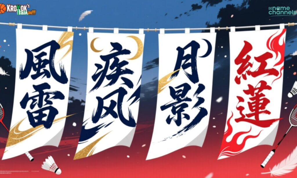 Japanese Badminton Team Names