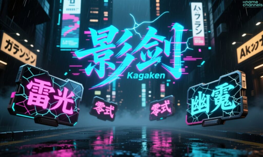 Japanese Cool Gaming Names