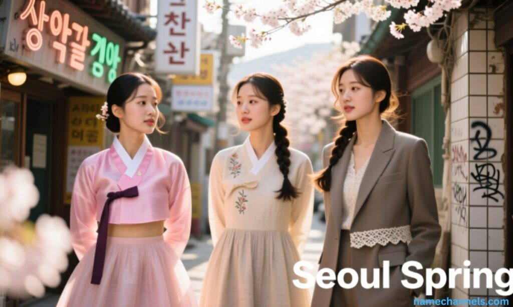 Korean Usernames for Girls