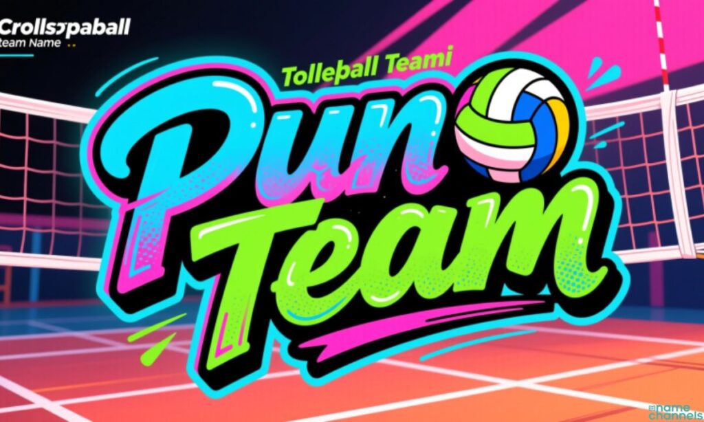 Volleyball Pun Team Names