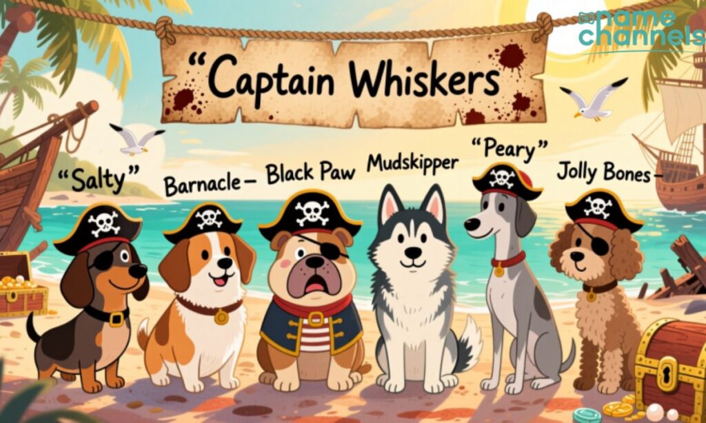 Pirate Names for Dogs
