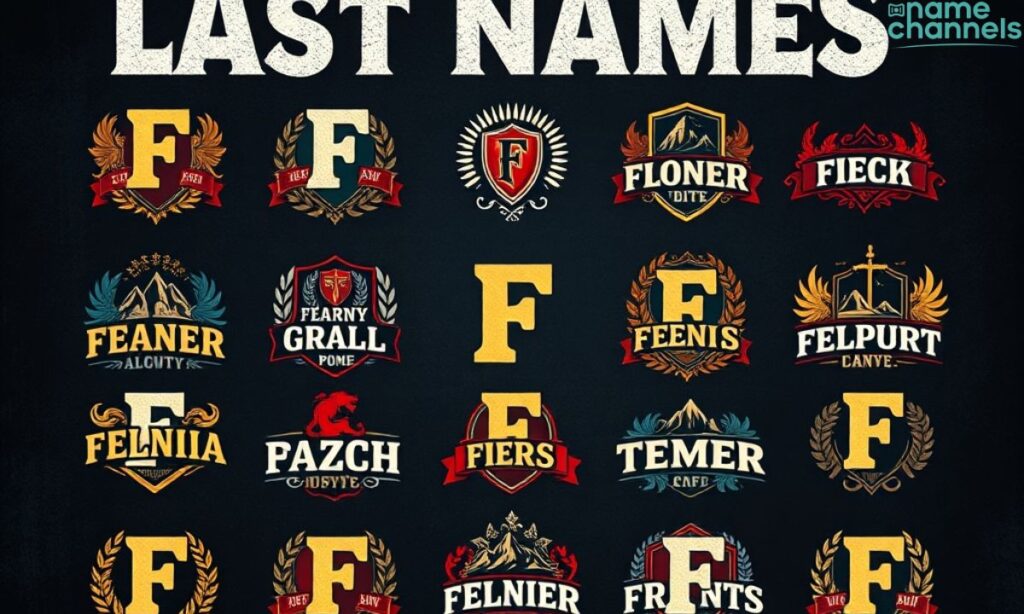 Powerful Last Names Starting with F