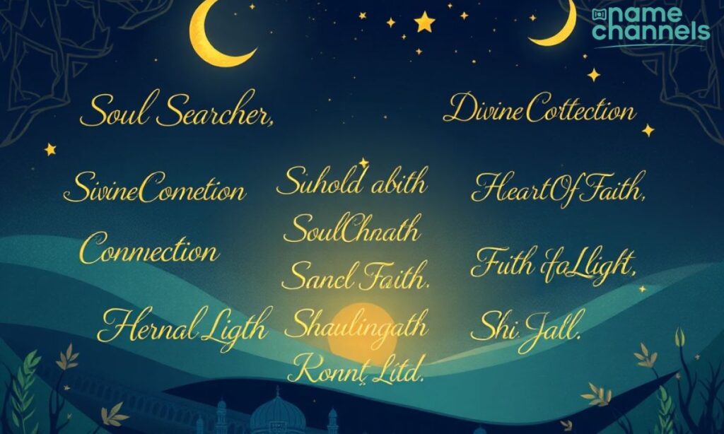 Islamic Username Ideas with Deep Spiritual Meaning