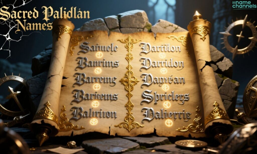 Sacred Paladin Names