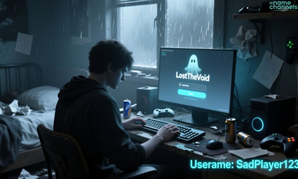 Sad Usernames for Gaming Sites