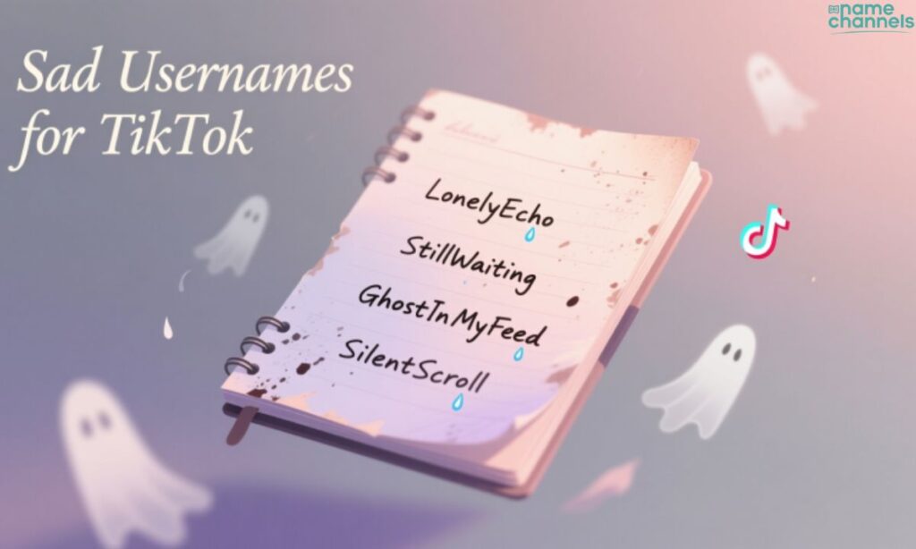 Sad Usernames for TikTok