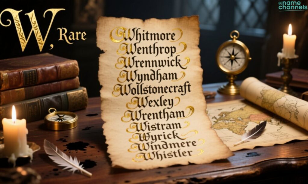 Unique & Rare W Last Names