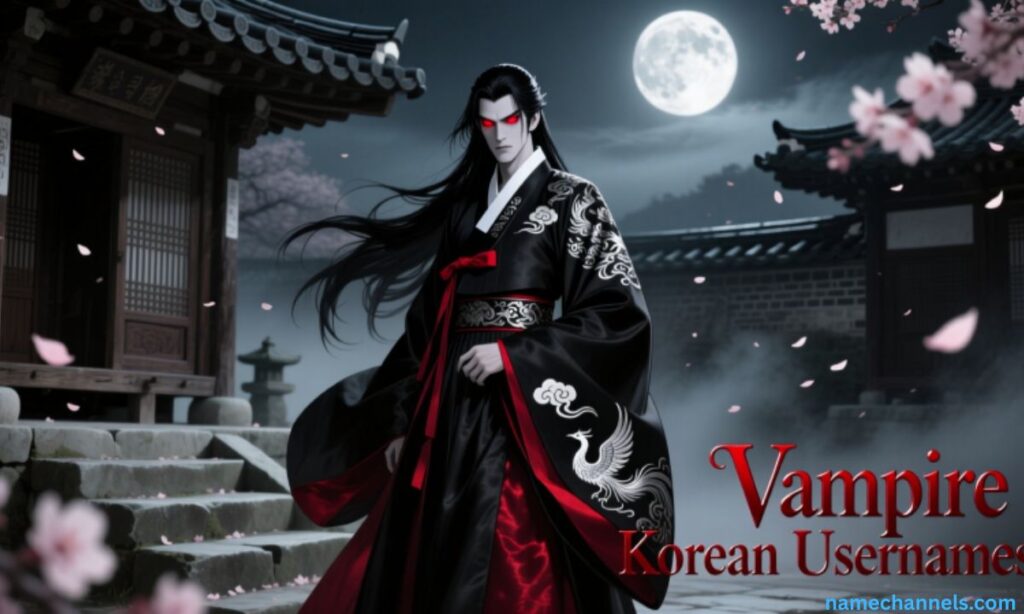 Vampire Korean Usernames