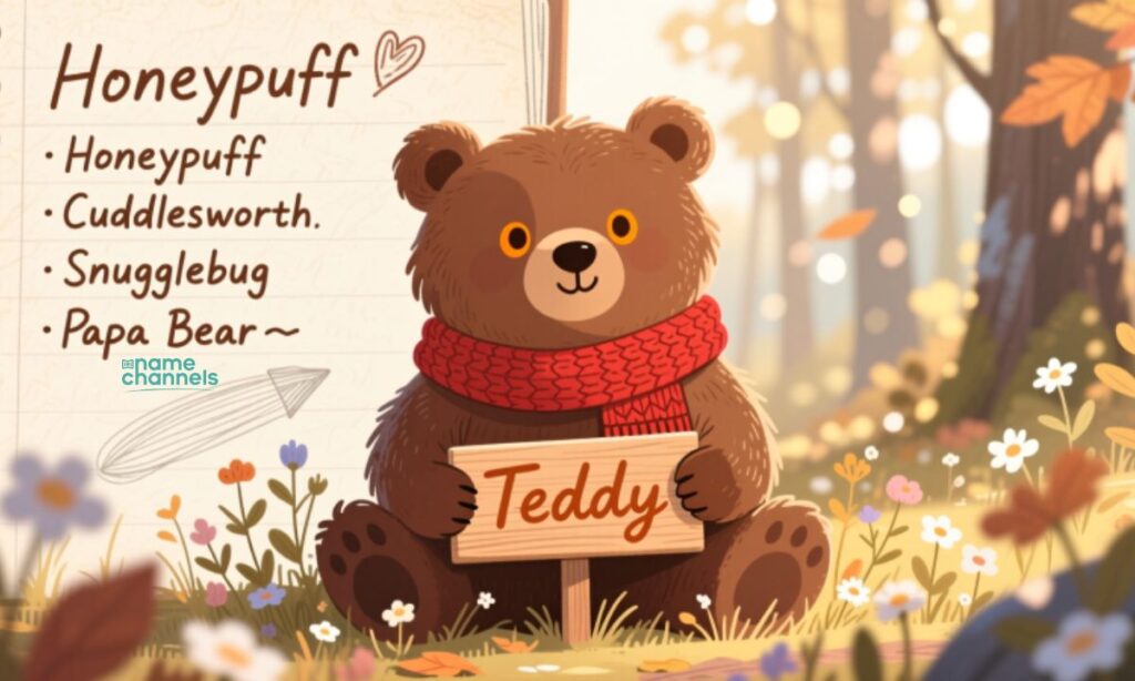 Warm Bear Nicknames for Teddy