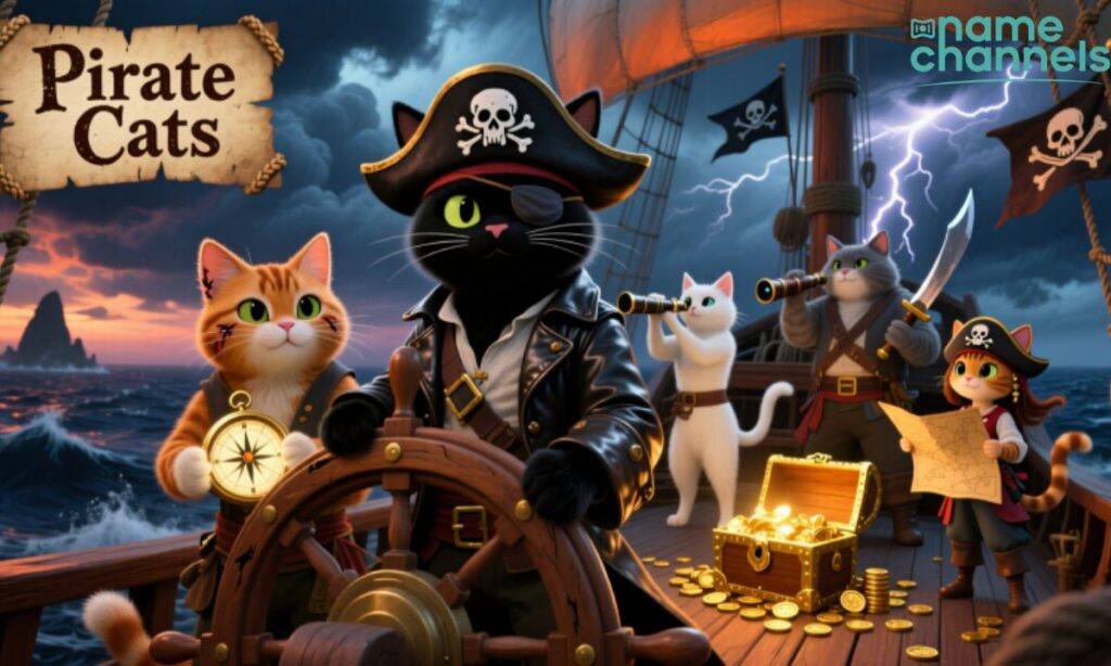 Pirate Names for Cats