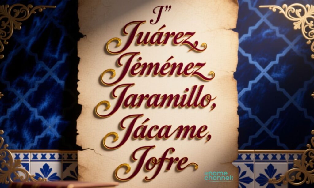 Hispanic Last Names That Start with J