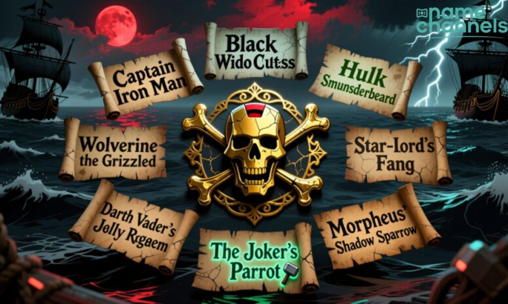 Pirate Names Inspired by Pop Culture