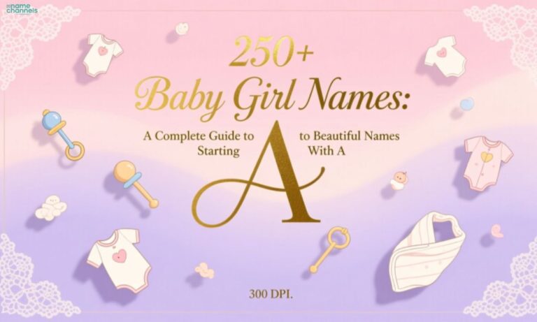 250+ Baby Girl Names A Complete Guide to Beautiful Names Starting With A