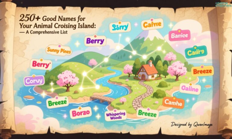 250+ Good Names for Your Animal Crossing Island