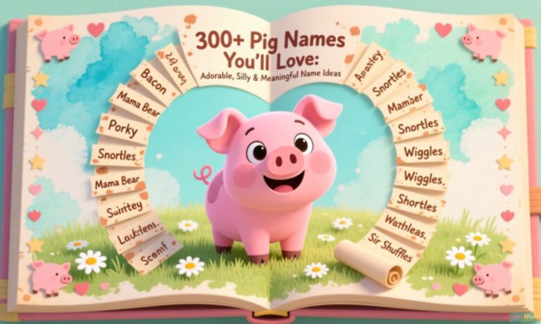 300+ Pig Names You’ll Love; Adorable, Silly & Meaningful Name Ideas
