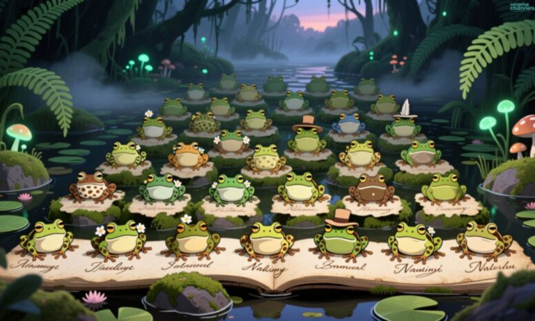 350+ Creative Frog Names