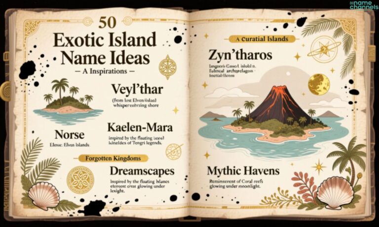 350 Exotic Island Name Ideas with Inspirations