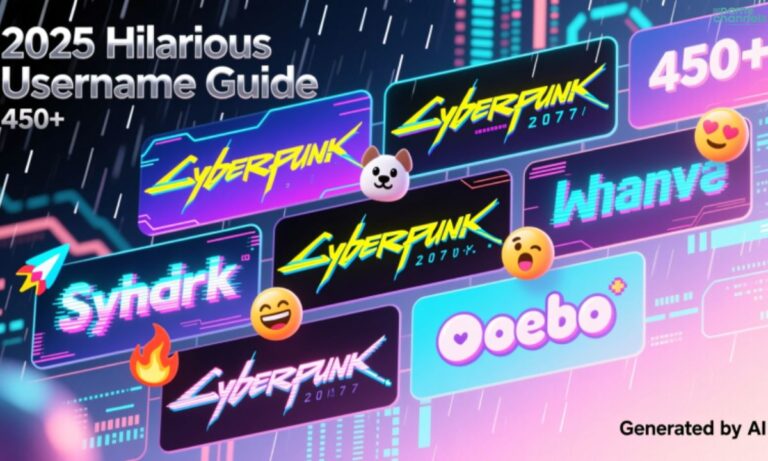 450+ Hilarious & Creative Funny Username to Stand Out in 2025