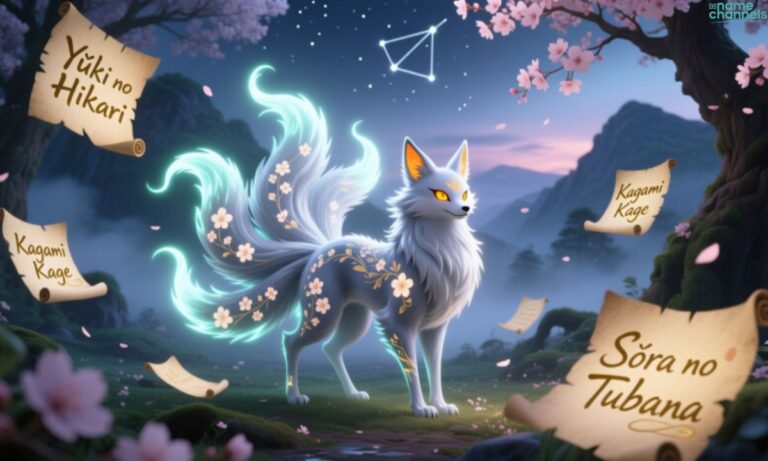 500+ Kitsune Names Cute, Powerful & Fantasy Name Ideas in 2025