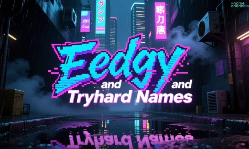 Edgy and Aesthetic Tryhard Names