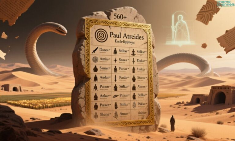 560+ Dune Names and Characters Explained with Meanings (2025)