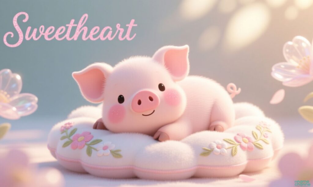 Baby Pig Names as Sweet as First Moments