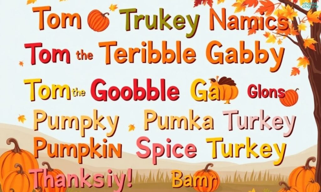 Basic Unique Turkey Names