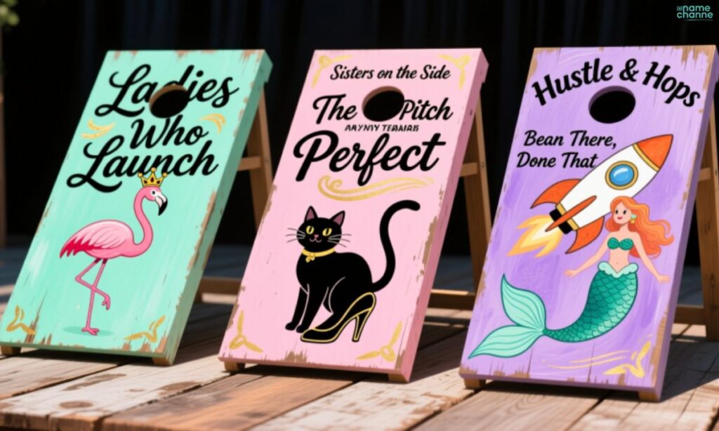 Cornhole Team Names for Women