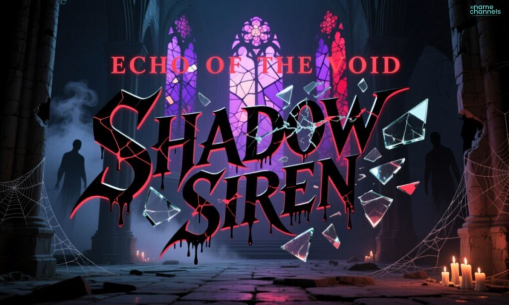 Edgy Cool Goth Name Ideas