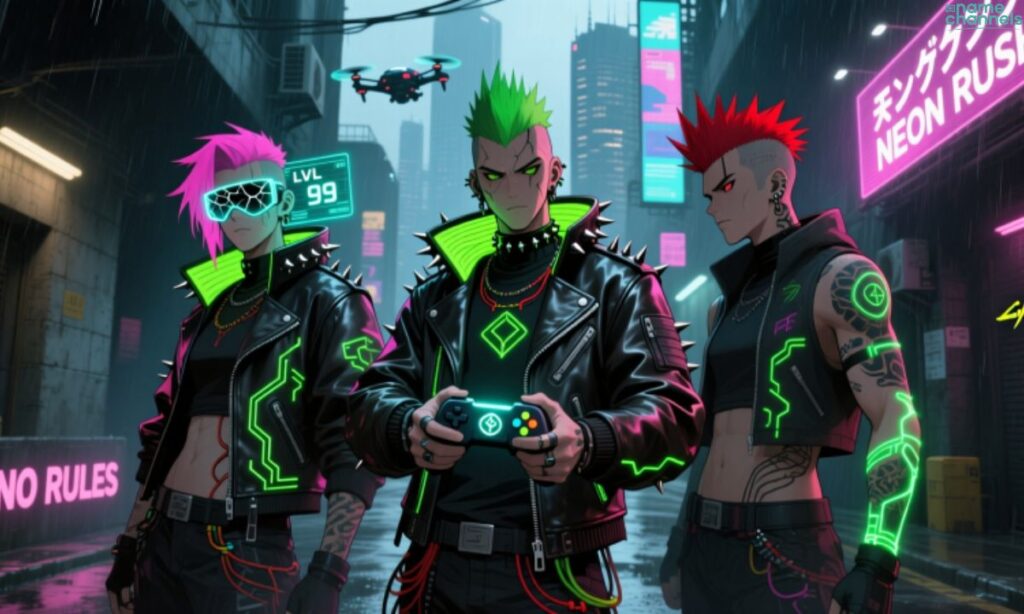 Edgy Punk Names for Gaming Characters