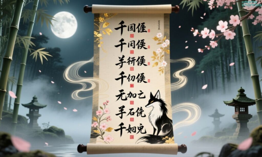 Fantasy Kitsune Names Inspired by Japanese Legends