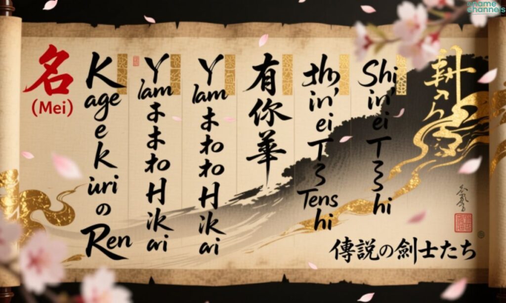 Fantasy Samurai Names