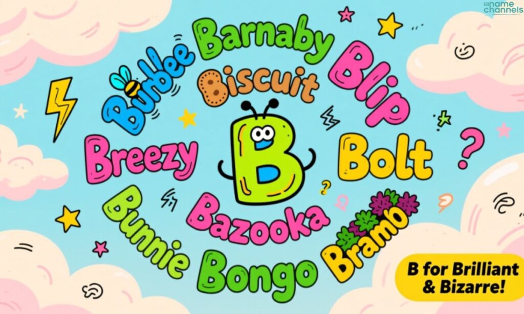 Fun and Quirky B Last Names