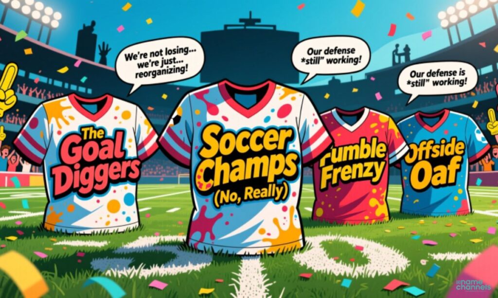 Funny Football Players Team Names