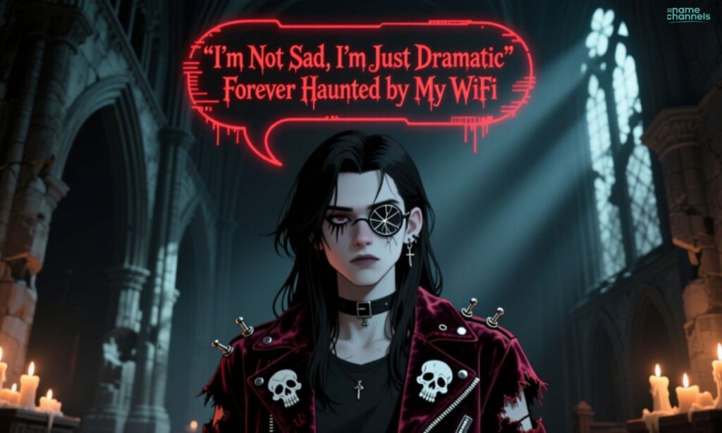 Funny & Ironic Goth Usernames (With Attitude)