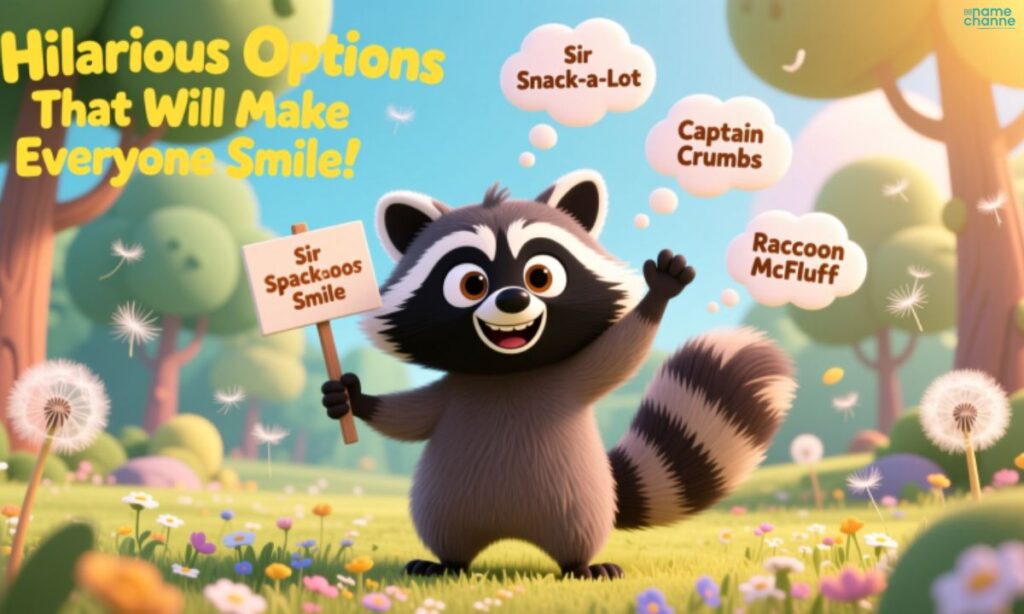 Funny Raccoon Names