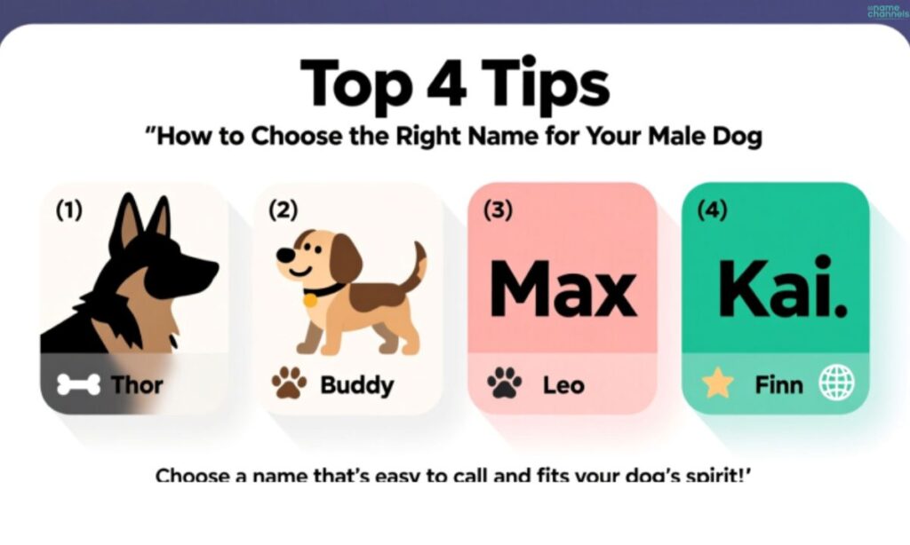 How to Choose the Right Name for Your Male Dog