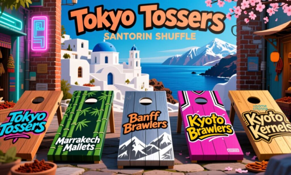 Location-Based Cornhole Team Names