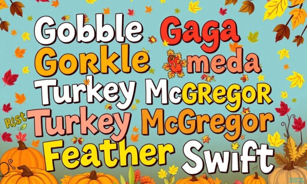 Food-Inspired Turkey Names